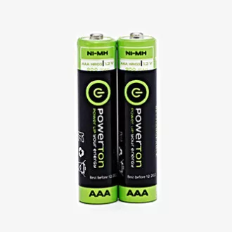 Baterii reîncărcabile Powerton ENERGY RECHARGE Ni-MH AAA, pachet de 2