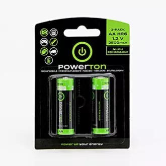 Baterii reîncărcabile Powerton ENERGY RECHARGE Ni-MH AA, pachet de 2