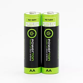 Baterii reîncărcabile Powerton ENERGY RECHARGE Ni-MH AA, pachet de 2