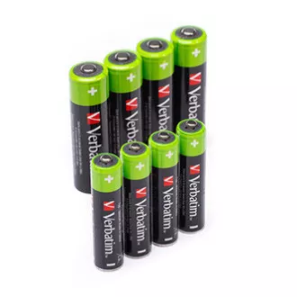 Baterie reîncărcabilă, AAA (HR03), 1,2 V, 950 mAh, Verbatim, blister, pachet de 4