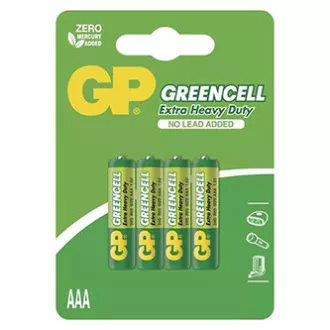 Baterie GP AAA de unică folosință cu clorură de zinc, pachet de 4