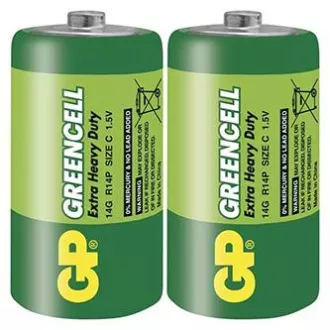 Baterie de unică folosință cu clorură de zinc GP C, pachet de 2
