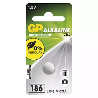 Baterie alcalină de unică folosință GP LR43, pachet de 1