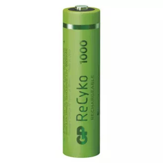 Baterie reîncărcabilă, AAA (HR03), 1,2 V, 950 mAh, GP, cutie de hârtie, pachet de 4, ReCyko