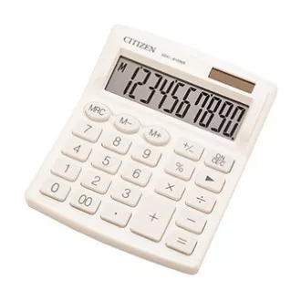 Calculator Citizen SDC810NRWHE, alb, birou, zece cifre, sursă dublă de alimentare, REDUCERE Calculator Citizen SDC810NRWHE, alb, birou, zece cifre, sursă dublă de alimentare, REDUCERE