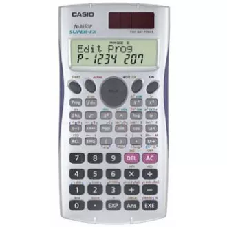 Calculator Casio FX 3650 P, alb, programabil, douăsprezece cifre