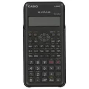 Calculator Casio FX 82 MS 2E, negru, calculator școlar cu afișaj pe două linii