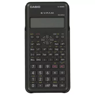 Calculator Casio FX 82 MS 2E, negru, calculator școlar cu afișaj pe două linii Calculator Casio FX 82 MS 2E, negru, calculator școlar cu afișaj pe două linii