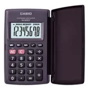 Calculator Casio HL 820LV BK, negru, buzunar, opt cifre