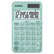 Calculator Casio SL 310 UC GN, turcoaz, zece cifre, sursă dublă de alimentare