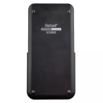 Calculator Rebell RE-SC2060S, negru, științific, afișaj cu puncte, capac din plastic Calculator Rebell RE-SC2060S, negru, științific, afișaj cu puncte, capac din plastic
