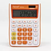 Calculator Rebell RE-SDC912OR BX, portocaliu, de masă, douăsprezece cifre
