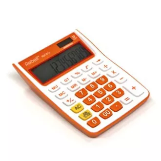Calculator Rebell RE-SDC912OR BX, portocaliu, de masă, douăsprezece cifre