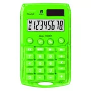 Calculator Rebell RE-STARLETG BX, verde, buzunar, opt cifre