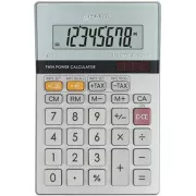 Calculator Sharp EL-330ER, argintiu, de buzunar, opt cifre