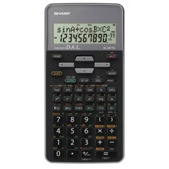 Calculator Sharp EL-531THGY, negru, școală