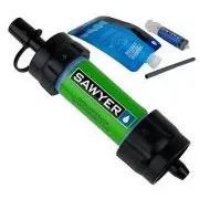 SAWYER Filtru de călătorie pentru apă MINI Filter GREEN