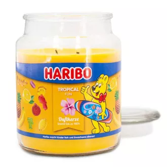Lumânare parfumată Haribo Tropical Fun 510 g