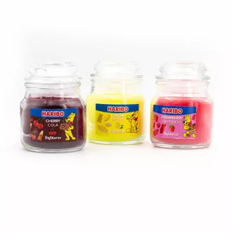 ambalaj - Haribo Set de lumânări Lemon Fruits/Cherry Cola/Strawberry Happiness 3 x 85 g ambalaj - Haribo Set de lumânări Lemon Fruits/Cherry Cola/Strawberry Happiness 3 x 85 g