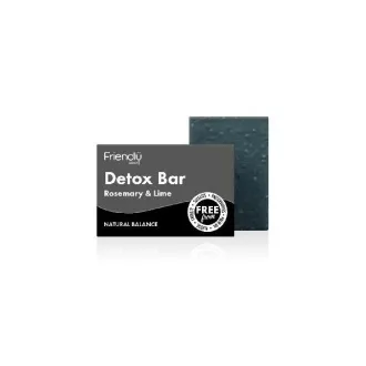Săpun detoxifiant natural cu rozmarin și lime 95 g Săpun detoxifiant natural cu rozmarin și lime 95 g