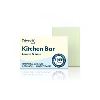 Săpun natural multifuncțional Friendly Soap cu lămâie și lime 95 g