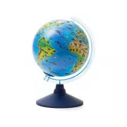 Alaysky Globe 32 cm Glob zoogeografic fără cablu pentru copii cu iluminare de fundal cu LED