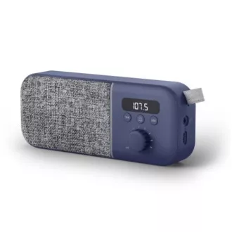 Energy Sistem Fabric Box Radio Navy, radio portabil la modă cu tuner PLL