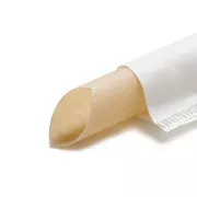 EURO STRAWS - Paiele naturale de bambus Bobba 12x230mm, 80 bucăți, ambalate individual