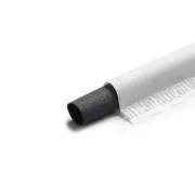 EURO STRAWS - paie minerale naturale Basic 6x230mm, negru, 200 bucăți, ambalate individual