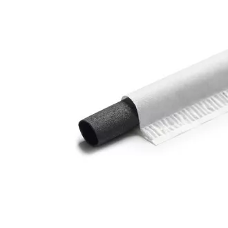 EURO STRAWS - paie minerale naturale Basic 6x230mm, negru, 200 bucăți, ambalate individual