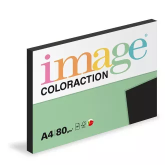 Hârtie de artă Image Coloraction A4/80g, negru, 100 de coli Hârtie de artă Image Coloraction A4/80g, negru, 100 de coli