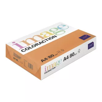 Hârtie de birou Image Coloraction A4/80g, Amsterdam - portocaliu cărămiziu (OR43), 500 de coli