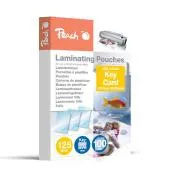 Folie de laminare PEACH pentru chei electronice (64x99mm), 125mic, 100 buc