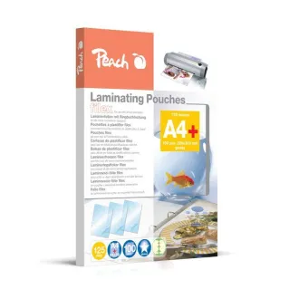 Film de laminare PEACH A4 (228x303mm), 125mic, Filex, 100buc Film de laminare PEACH A4 (228x303mm), 125mic, Filex, 100buc