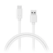 CONNECT IT Wirez USB C (Tip C) - USB, flux de curent de până la 3A !, alb, 2 m