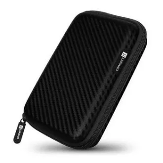 Carcasă de protecție rigidă CONNECT IT HardShellProtect pentru HDD de 2,5", carbon Carcasă de protecție rigidă CONNECT IT HardShellProtect pentru HDD de 2,5", carbon