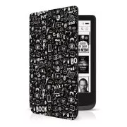 Carcasă CONNECT IT Doodle pentru PocketBook 616/618/627/628/632, DOODLE BLACK