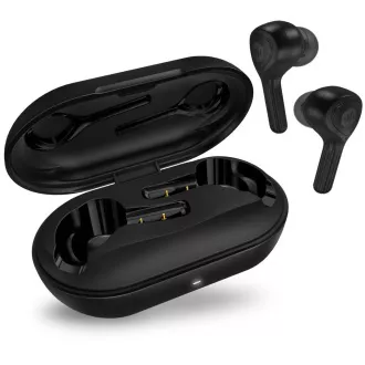 CONNECT IT HYPERBASS Căști intraauriculare True Wireless Sonic+ cu microfon, NEGRE