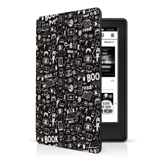 Husă CONNECT IT pentru Amazon New Kindle 2022, DOODLE