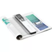 IRIScan Book 5 Scaner alb, A4, portabil, color, 1200 dpi, baterie, USB, micro SD, ecran de 1,5