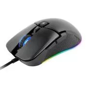 C-TECH Gaming Mouse Dawn (GM-24L), jocuri casual, 6400 DPI, iluminare din spate RGB, USB