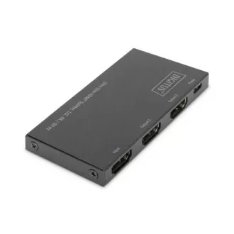 Splitter HDMI ultra subțire Digitus, 1x2, 4K / 60Hz HDR, HDCP 2.2, 18 Gbps, alimentat prin micro USB Splitter HDMI ultra subțire Digitus, 1x2, 4K / 60Hz HDR, HDCP 2.2, 18 Gbps, alimentat prin micro USB