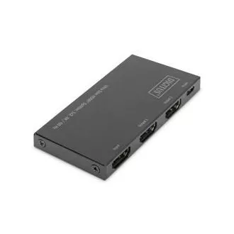 Splitter HDMI ultra subțire Digitus, 1x2, 4K / 60Hz HDR, HDCP 2.2, 18 Gbps, alimentat prin micro USB Splitter HDMI ultra subțire Digitus, 1x2, 4K / 60Hz HDR, HDCP 2.2, 18 Gbps, alimentat prin micro USB