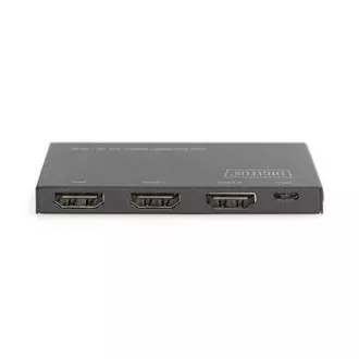 Splitter HDMI ultra subțire Digitus, 1x2, 4K / 60Hz HDR, HDCP 2.2, 18 Gbps, alimentat prin micro USB Splitter HDMI ultra subțire Digitus, 1x2, 4K / 60Hz HDR, HDCP 2.2, 18 Gbps, alimentat prin micro USB