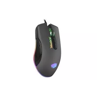 Fury Gaming Mouse Scrapper, gaming, 6400DPI, USB, optic, cu fir, RGB, 7 butoane, lungime cablu 1.6m, negru