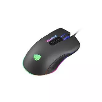 Fury Gaming Mouse Scrapper, gaming, 6400DPI, USB, optic, cu fir, RGB, 7 butoane, lungime cablu 1.6m, negru