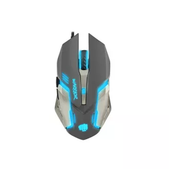 Mouse de gaming Fury Warrior, gaming, 3200DPI, USB, optic, cu fir, RGB, 6 butoane, lungime cablu 1.5m, negru Mouse de gaming Fury Warrior, gaming, 3200DPI, USB, optic, cu fir, RGB, 6 butoane, lungime cablu 1.5m, negru