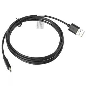 LANBERG Cablu de la USB-C (M) la USB-A (M) 2.0 de 1,8 m, negru