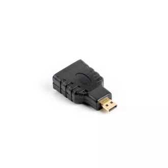 Reductor LANBERG de la HDMI (F) la HDMI MICRO (M), negru