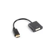 Adaptor LANBERG DisplayPort (M) 1.2 la DVI-I (F) (24 5), dual link